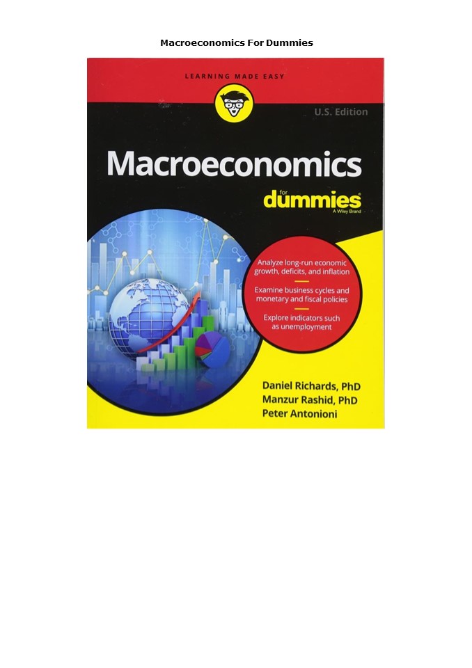 DOWNLOAD Macroeconomics For Dummies