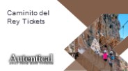 Caminito del Rey Tickets