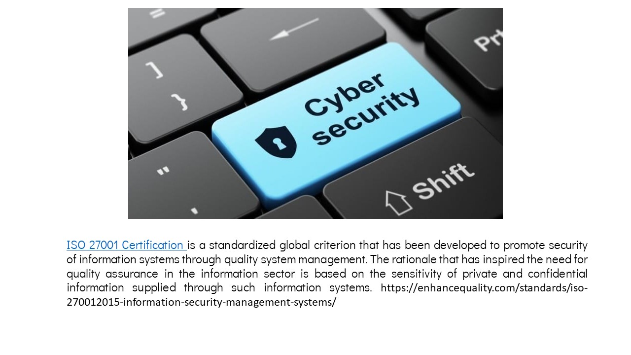 ISO 27001 Certification
