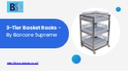 3-Tier Basket Racks