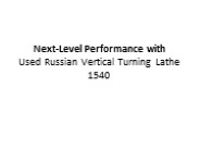 Russian Vertical Turning Lathe 1540 (3)