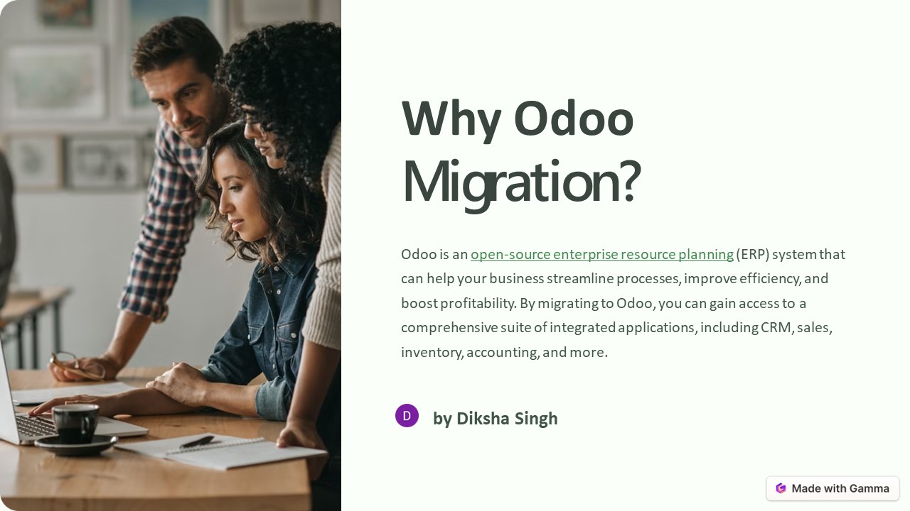 Why Does your business require Odoo Migration Service?