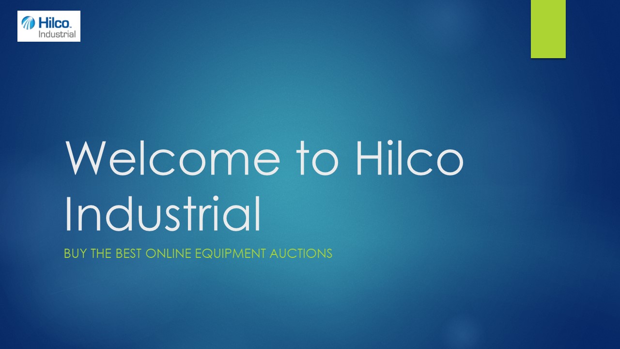 Top Quality Online Equipment Auctions