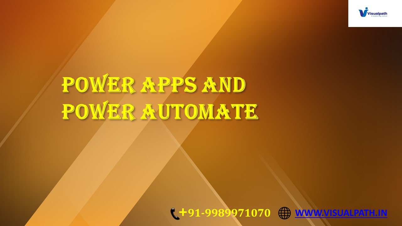 Microsoft Power Apps Online Training | Power Automate
