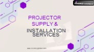 Premium Projector Supply & Installation Services