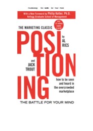 DOWNLOAD(PDF) Positioning: The Battle for Your Mind