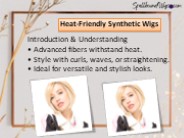 Heat-Friendly Synthetic Wigs