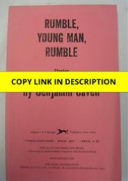 (PDF) Rumble, Young Man, Rumble: Stories Full
