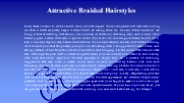 Attractive Braided Hairstyles