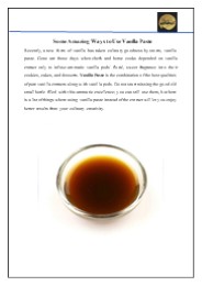 Some Amazing Ways to Use Vanilla Paste