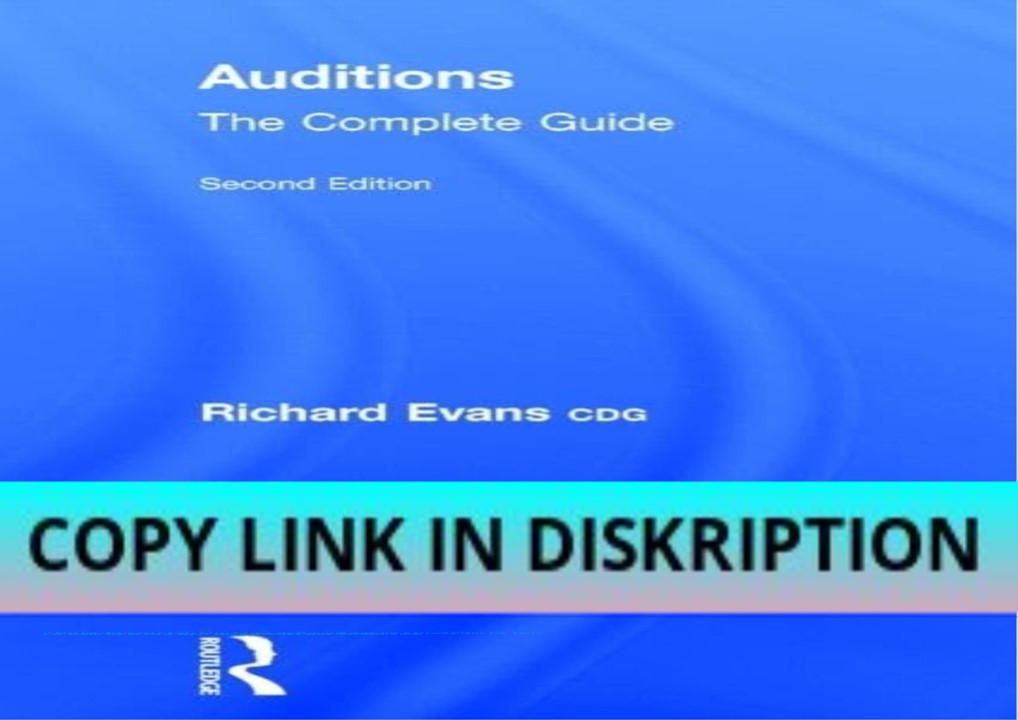DOWNLOAD PDF Auditions: The Complete Guide