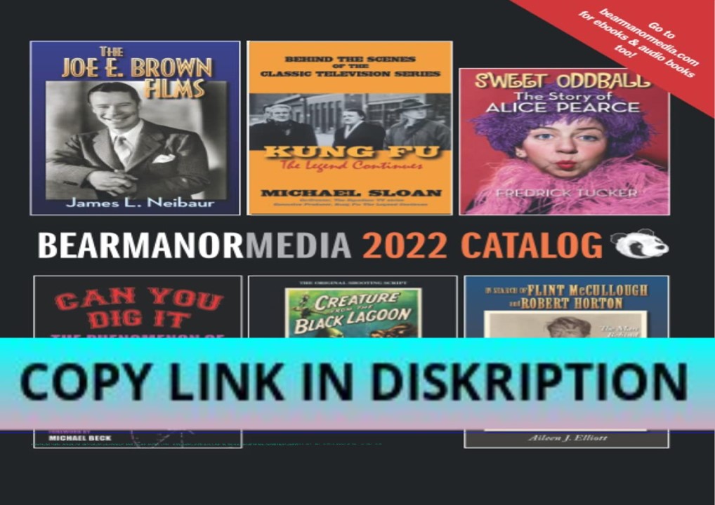 READ [PDF] BearManor Media 2022 Catalog