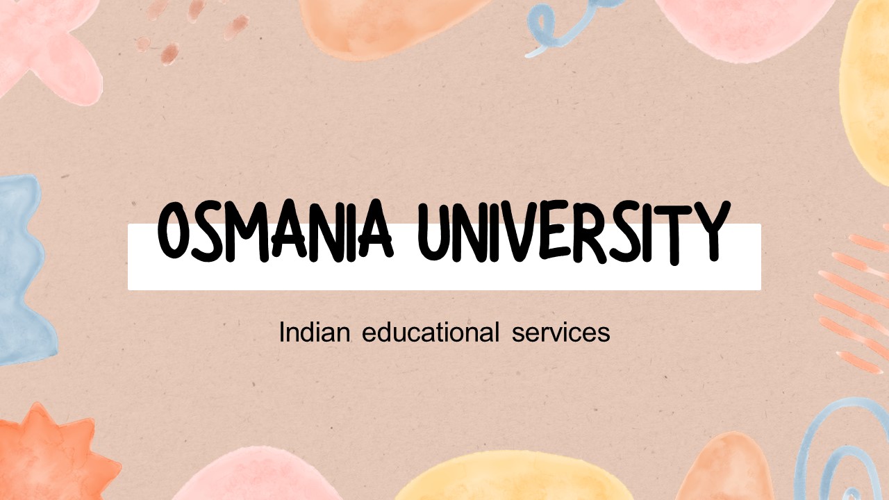 Osmania University Hyderabad