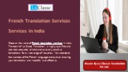French translation service in India (1)