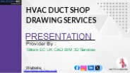 HVAC Shop Drawing Services - SiliconECUK