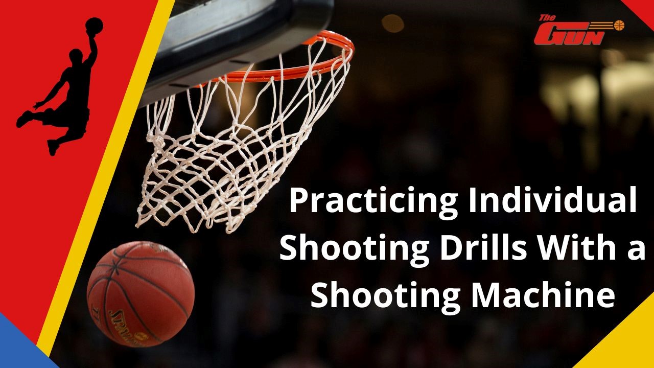 Practicing Individual Shooting Drills With a Shooting Machine