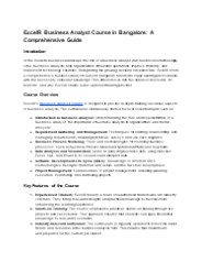 Business Analyst Course in Bangalore (2)