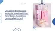 Brainbees (FirstCry) IPO: Top GMP prospects.