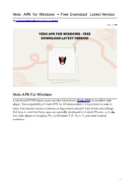 Vedu APK for Windows – Free Download Latest Version