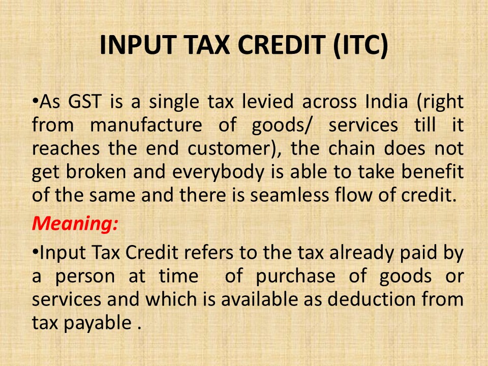 GST- India