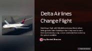 Delta Airlines Change Flight