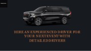 Hire Experienced Driver for Events in Nyc