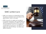 GMC Lemon Law Lawyer in California