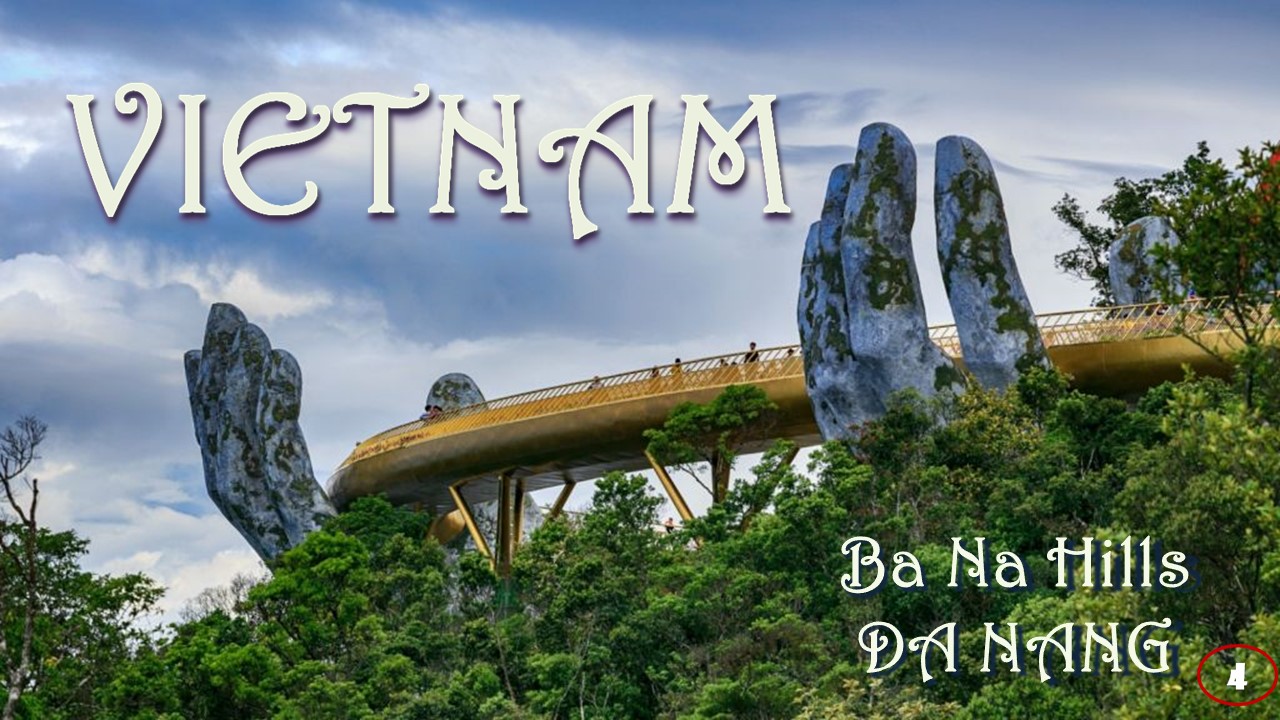 Vietnam Da Nang Ba Na Hills 4 Golden Bridge