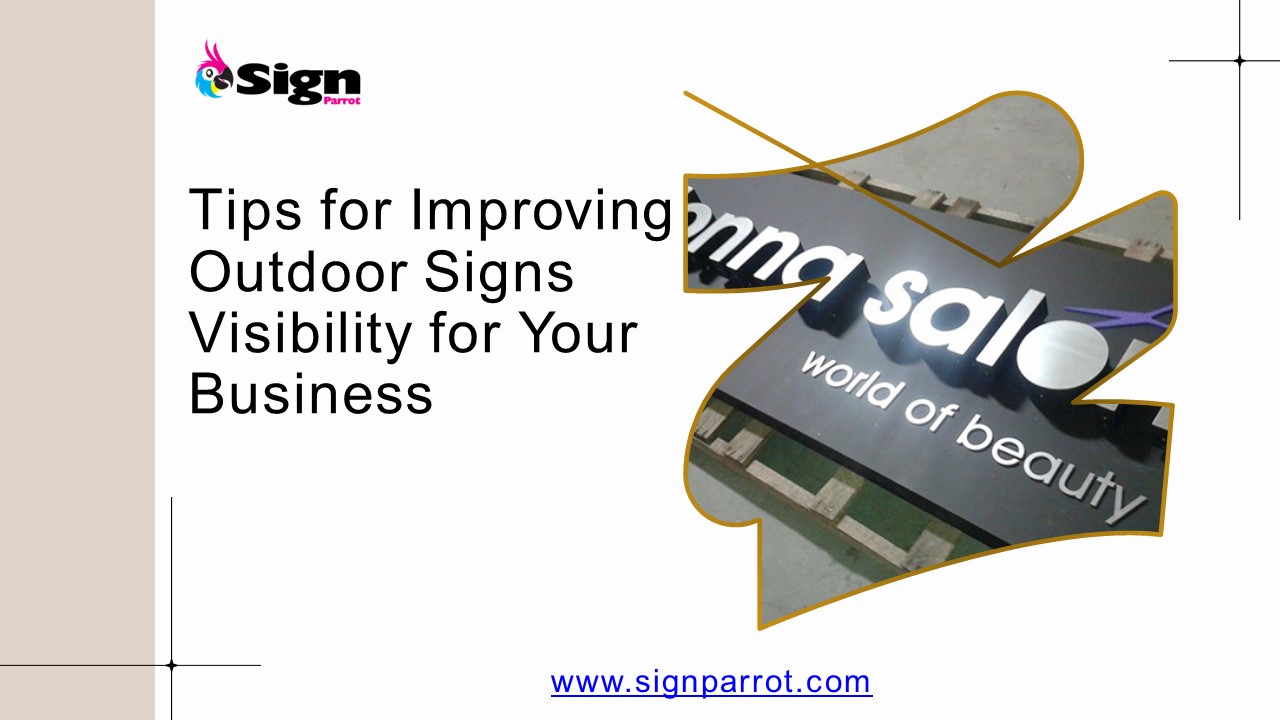 Boost Your Business: Enhancing Outdoor Sign Visibility