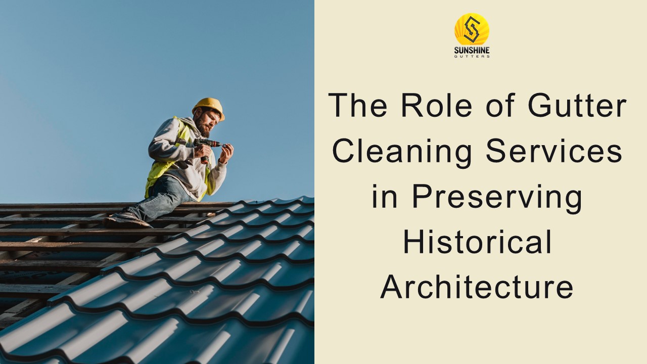 The Role of Gutter Cleaning Services in Preserving Historical Architecture