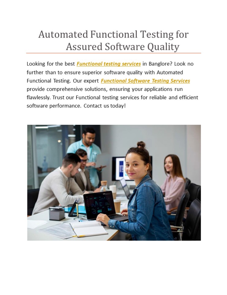Automated Functional Testing for Assured Software Quality presentation ...