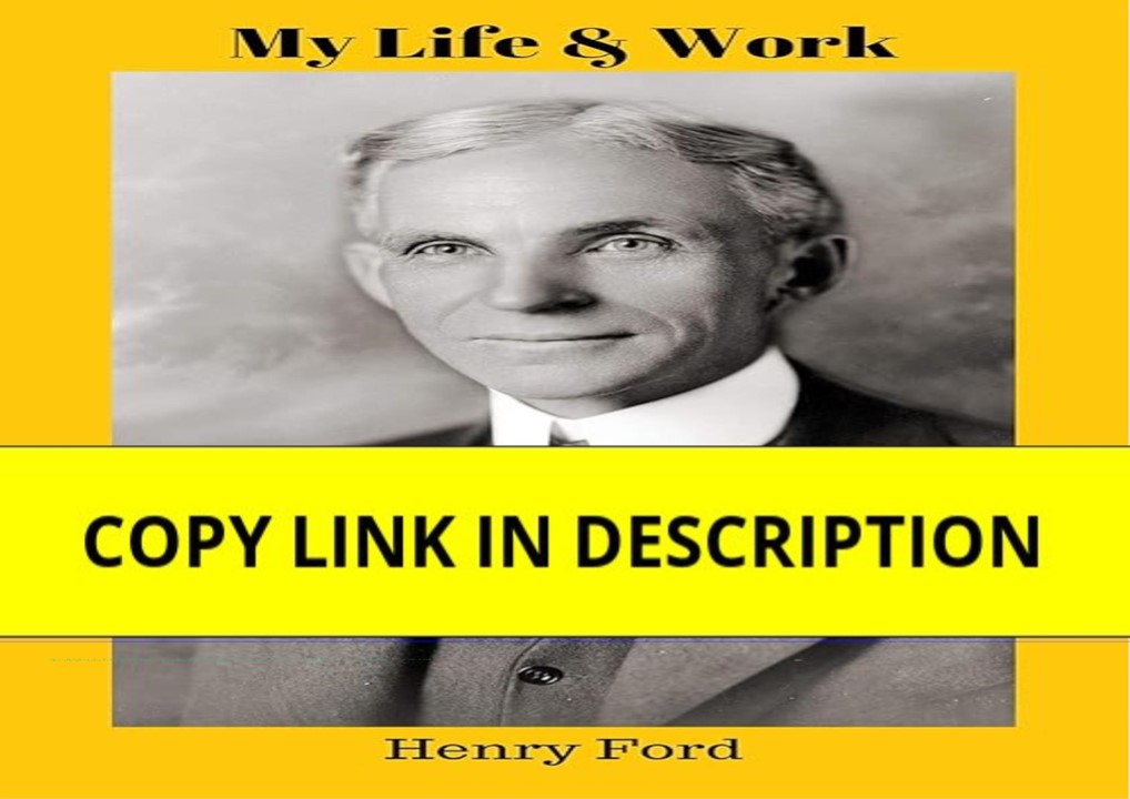 Download⚡️(PDF)❤️ My Life and Work