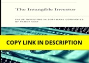 ❤️[READ]✔️ The Intangible Investor: Value Inv