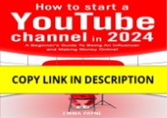 Pdf⚡️(read✔️online) How To Start a YouTube Ch