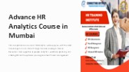 Advance HR Analytics Course in Mumbai