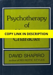 (PDF) Psychotherapy Of Neurotic Character Free