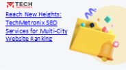 TechMetronix- SEO Service Provider Company & Agency in Gurgaon