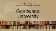 Gondwana University
