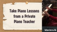 Personalized Piano Lessons for All Levels in Zurich