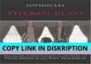 EPUB DOWNLOAD Theban Plays (Hackett Classics)
