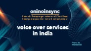 voice over services in india (3)