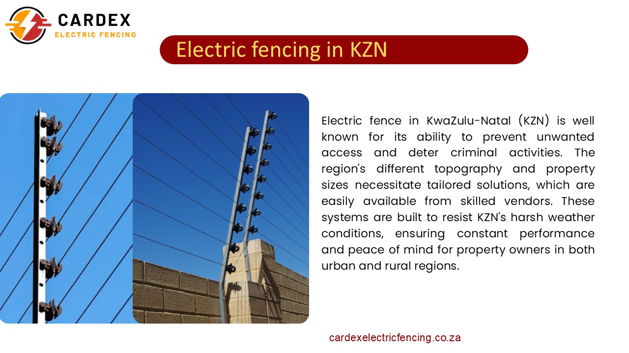 Electric fencing in KZN
