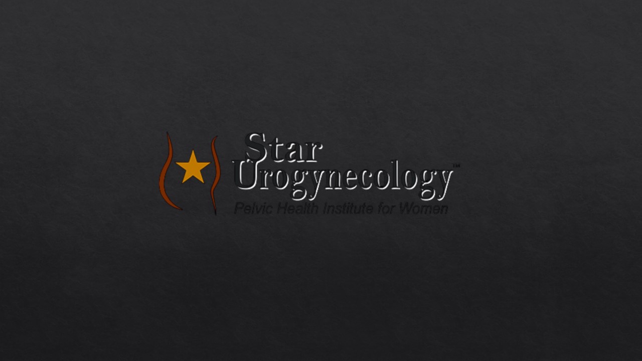 Star Urogynecology Aug 2024
