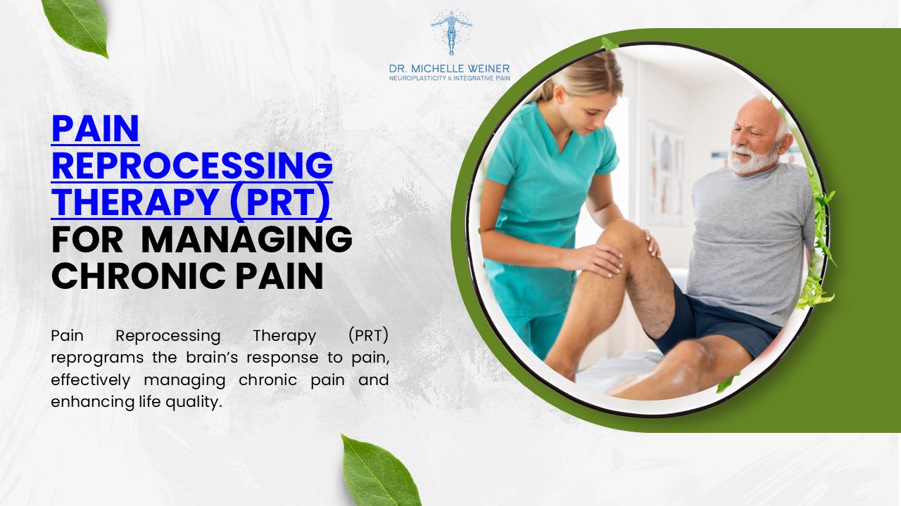 Pain Reprocessing Therapy (PRT) For  Managing Chronic Pain