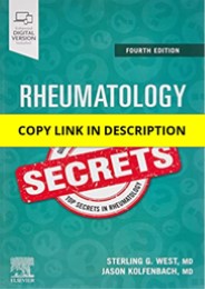 PDF Rheumatology Secrets 4th Edition Kindle