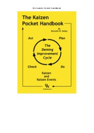 ❤pdf The Kaizen Pocket Handbook