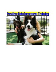 Positive Reinforcement Training