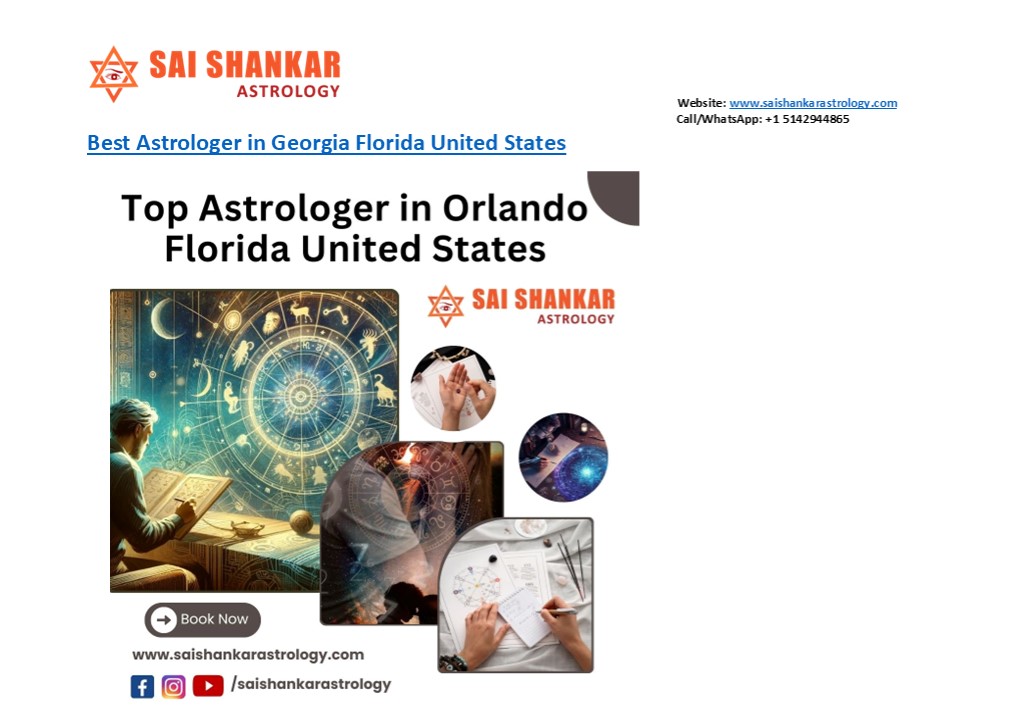 Best Astrologer in Georgia Florida United States