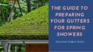 THE GUIDE TO PREPARING YOUR GUTTERS FOR SPRING SHOWERS