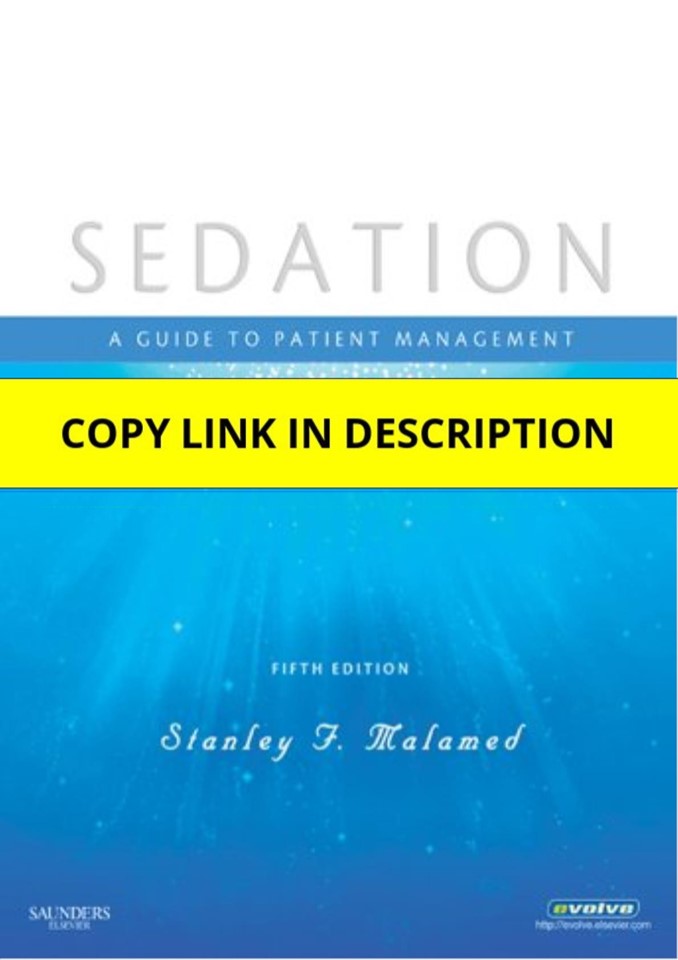 PDF Sedation - E-Book 5th Edition, Kindle Edition Ipad